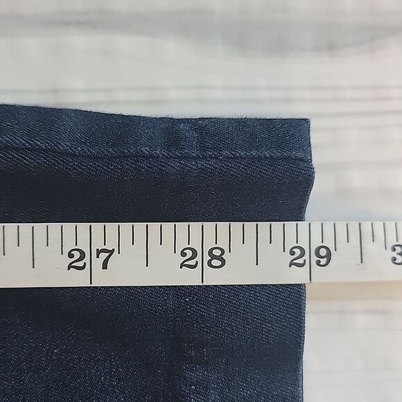 Lee Modern Series Curvy Fit Navy Casual Pants Womens Plus Size 22S - Picture 14 of 14